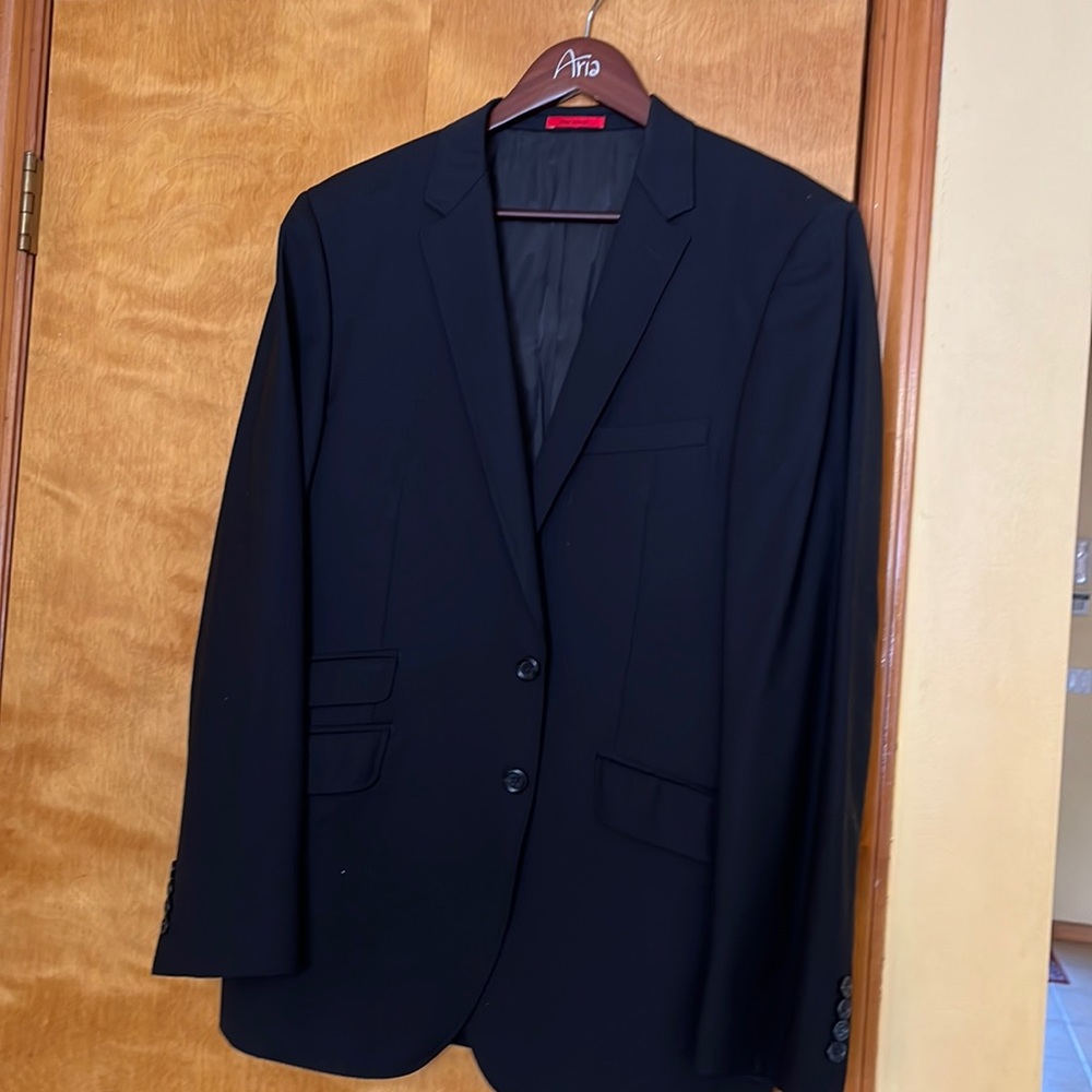 Mens suit jacket. 54 slim fit.  Wool and cashmere.  Beautiful stitching